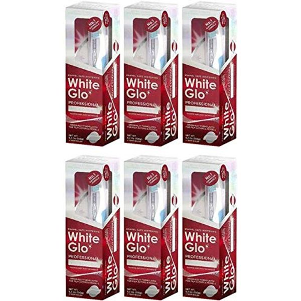 White Glo Professional Choice Whitening Toothpaste 6 Pack 150 gr