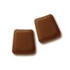 Leather tongue pad for adjusting instep size (2: dark brown, 2: 3mm)
