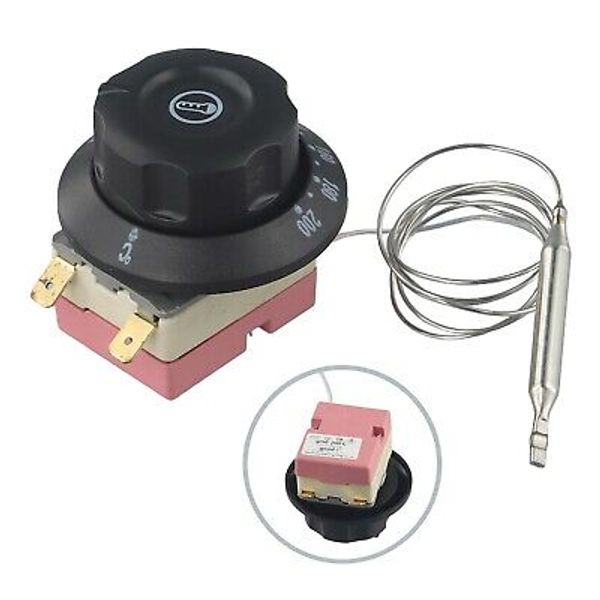 Practical 2 Pin Electric Oven Thermostat Temperature Controller Switch