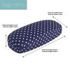 LAGO TERRA Easy-Open Spotted Hard Shell Glasses Case - Midnight Spot