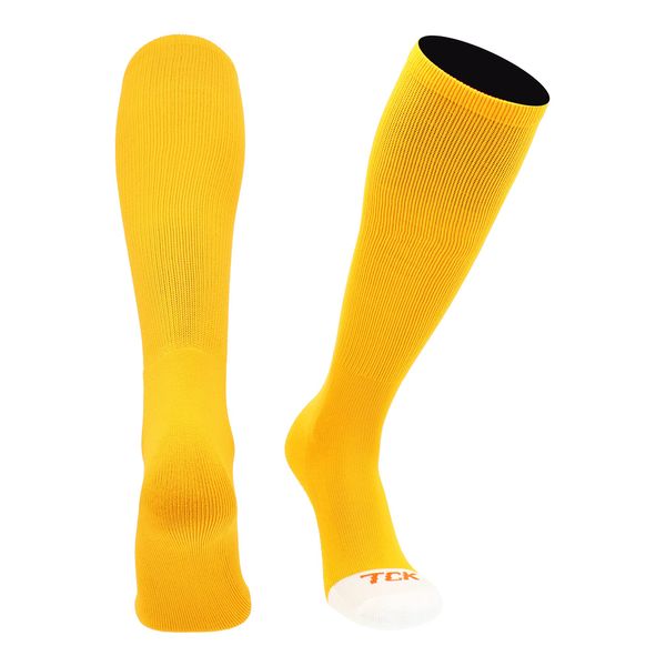 TCK Prosport Performance Tube Socks (Gold, Medium)