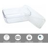 Lustroware Micro Clear Kitchen Pantry Food Storage Container Canister Set