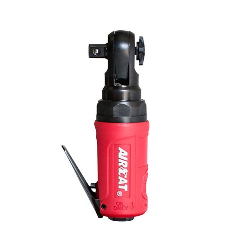 AIRCAT Pneumatic Tools 807: Mini Palm Ratchet 300 RPM, 35 ft-lbs Maximum Torque - 3/8-Inch