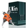 INKin Tattoo Finger Ledge Cartridge Needles Mixed 40Pcs #12 Standard Round Liner L-Taper 1203RL, 1205RL, 1207RL, 1209RL, 1211RL