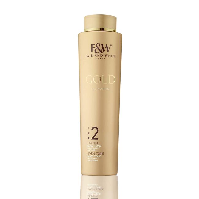 FAIR & WHITE Gold 2 Maxi Tone Body Lotion - Brightening & Rejuvenating with 350ml / 11.8fl.oz.