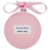 Adorable 2" Crib Medal Keepsake with Gift Box (Pink)