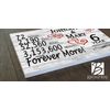 Personalized 6 Year Anniversary Gift Sign – Custom Names | Solid Wood Romantic C