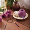 KnitPro J’Adore Cubics Interchangeable Circular Needles 4" (10cm) | 5.50mm