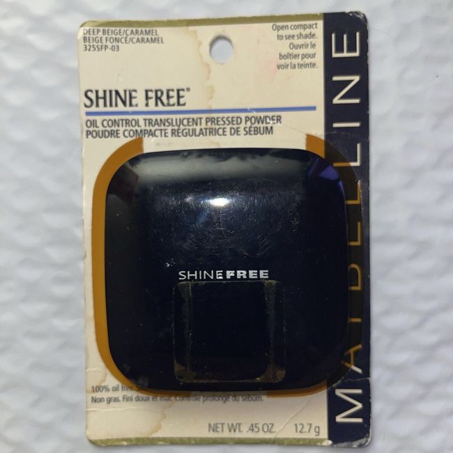 Maybelline Shine Free Matte Finish Powder - Deep Beige / Caramel