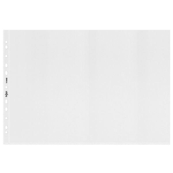 Rexel Nyrex A3 Plastic Punched Wallets Top Opening, Pack of 10