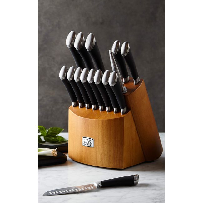 Chicago Cutlery Knife Set w/ Block