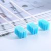 (50 Pack) Disposable Mouth Swabs Sponge - Unflavored & Sterile Oral Swabs Dental Swabsticks for Mouth Cleaning(Contains tooth powder)