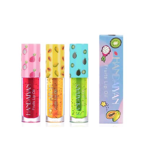 BeauFairy Lip Gloss, Pack of 3, Moisturising Lip Glow Oil, Long-Lasting Lip Care for Moisturising Lips, Non-Sticky Lip Plumper Lip Oil