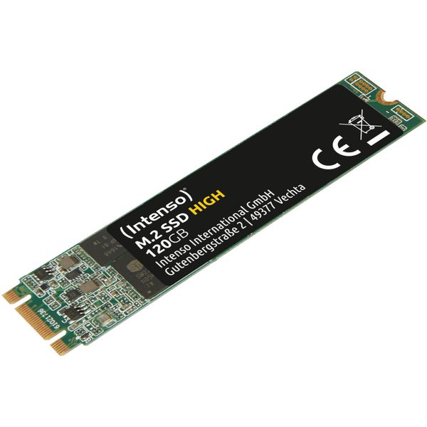 Intenso M.2 internal SSD SATA III High 120 GB
