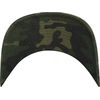 Flexfit Garment Washed Kappen, Green Camo, L/XL