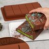 Webake Silicone Chocolate Moulds - Deep 2 Pcs Big Moulds for Thick Chocolate Bars & Candy