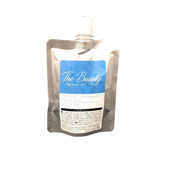 Deep-sea Shark 100% Ingredients No Additive Squalane Oil 3.4 fl oz (100 ml) / The Beauty Squalane 100 / Isark Liver Oil / Made in Japan