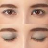 Chifure Twin Color Eyeshadow, 84 Green