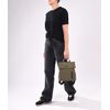 KCB Strong Small Backpack | 100% Vegan, Black/White