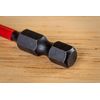 Sealey 3pc 50mm Hex 3mm Impact Power Tool Bit Set - AK8236, Red
