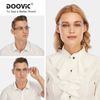 DOOViC 5 Pack Rimless Reading Glasses Blue Light Blocking Computer Readers Anti Eyestrain 4.00