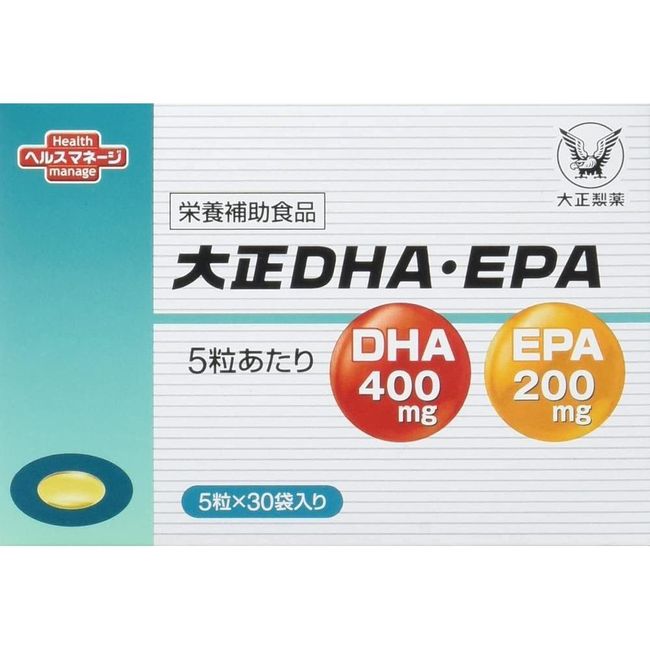 Japan Direct Purchase Taisho Diary Taisho DHA / EPA DA EPA 600 Individual packaging 30 bags, quantity, see details