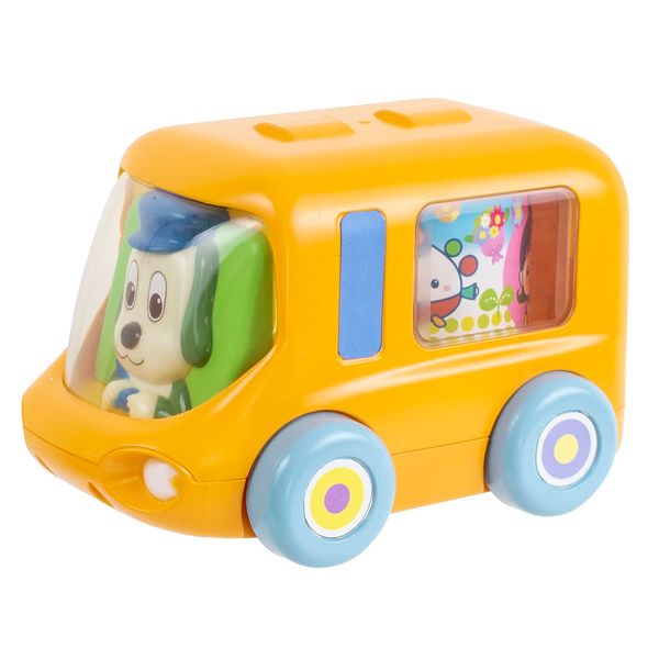 Maruka 196912 Let's Go On The Bus Toy Car 1.5 Years Old