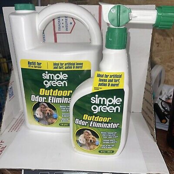 Simple Green Outdoor Odor Eliminator for Pets, Dogs Artificial Grass & Patio NEW