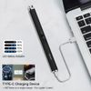 ARECTECH Electric Arc Plasma Lighters for Candle Rechargeable, Kitchen Camping Type-C Black