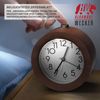 Csl – Analogue Alarm Clock without Ticking – Round