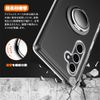 Galaxy S25 Plus Case with Ring, Transparent, Galaxy S25 Plus, Smartphone Case, Ring, Clear, Silicone, Thin, Stand Function, Shockproof, Durable, Anti-Slip (Galaxy S25 Plus Clear)