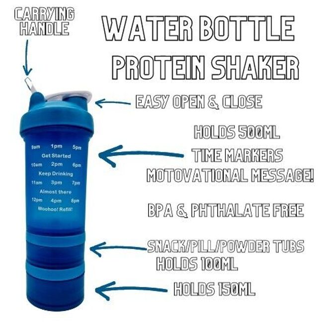 Time Marker Water Bottle - Bariatric Time Bottle