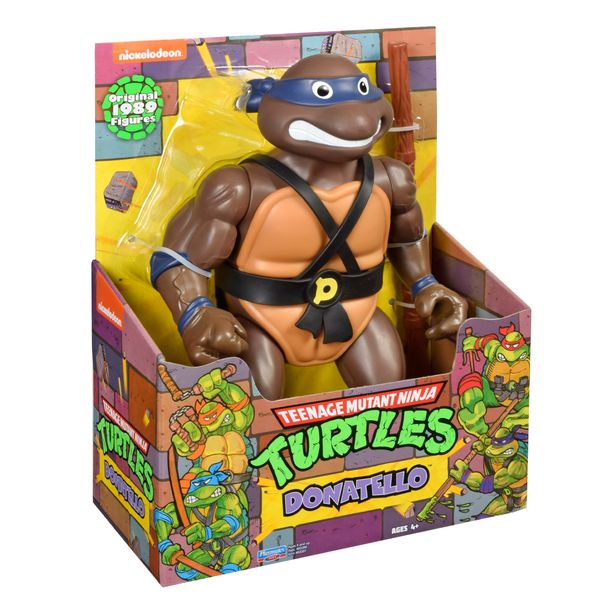 Teenage Mutant Ninja Turtles: 12” Original Classic Donatello Giant Figure by Playmates Toys