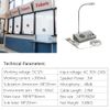 CYSSJF Window Intercom System | Counter Window Intercom Speaker Through Glass Communication, Two Way Intercom for Window | Medical Institution/Ticket Booth/Business Acceptance Window