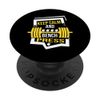 Keep calm and bench press chest workout gym power training PopSockets Swappable PopGrip