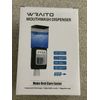 Wraito Automatic Mouthwash Dispenser Wall Mounted With Magnetic Cups 22 Oz  