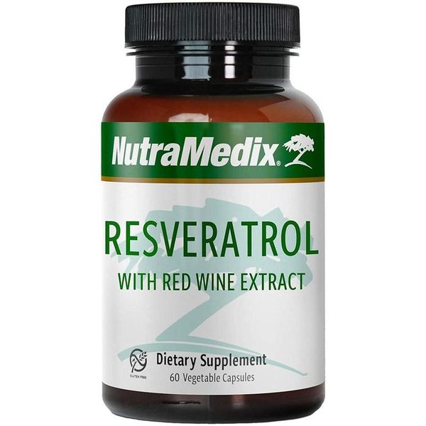 American Direct Purchase Nutramedics Resveratrol Capsules Red Wine Extract Polyphenol (60capsules) Japanese Knot 200mg Extract, quantity, see details