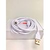 OMNIHIL 8FT-White USB Cable Compatible with Alto Professional UI-1 Audio-USB Interface