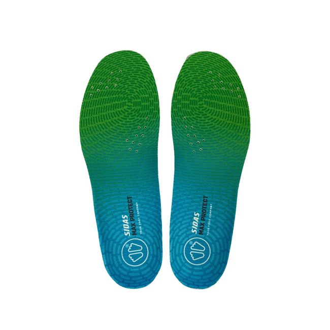 SIDAS 320767103 Max Protect Run Insole, Arch Support, Shock Absorption, Lightweight, Running, Club Activities, Exercise