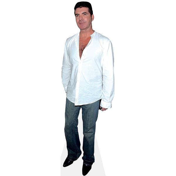 Simon Cowell Mini Size Cutout