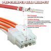2-PACK (8-Pin) Harness MOLEX Sub Speaker Plug Amplifier MRV MRP V12 V-Power Flex