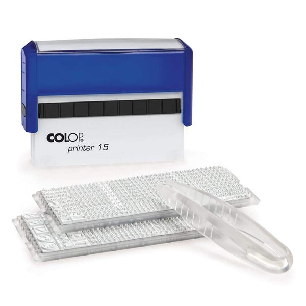 COLOP 101845 Printer 15 Set 2 Lines for to add text