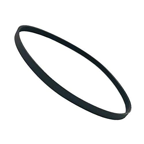HASMX Drive Belt Replacement Belt for Rikon Band Saw Models 10-320, 10-321, 10-325, RK14CS Replaces Part Numbers C10-995, P10-320-87, 24" Internal Length Band Saw Drive Belt, 4 Rib, Black (1-Pack)