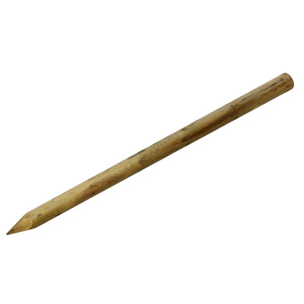 Suregreen Round Fence Post | 2.4m (8ft) x 50mm | Single Post | Green ...