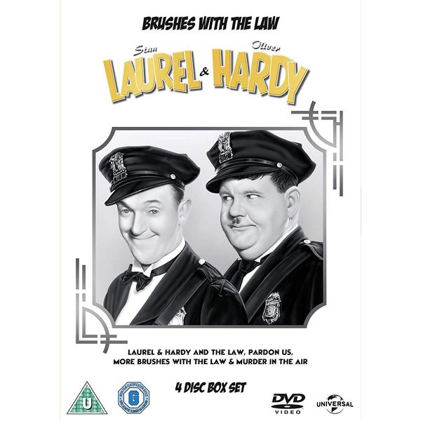Laurel & Hardy: Brushes with the Law [DVD] [2018]