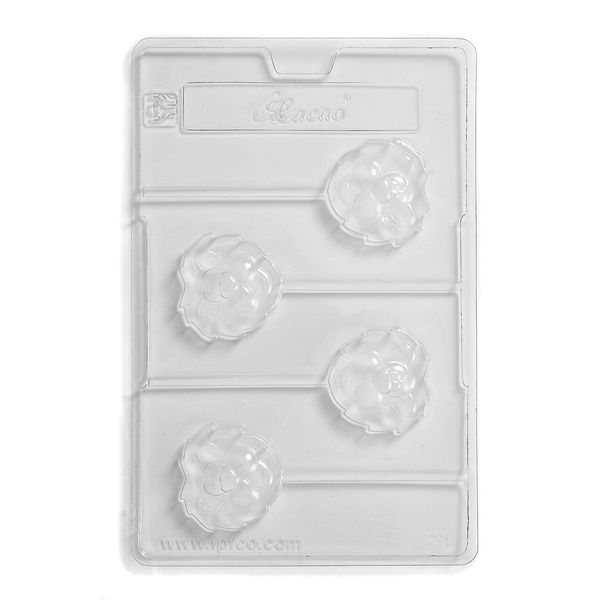 Lion Lolly Chocolate Mould 4 Cavity x 5
