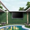 24PCS Artificial Grass Garden Privacy Screen Garden Home Backdrop Wall Decor
