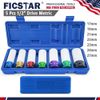 1/2" Drive Wheel Protector Impact Socket Metric Impact Socket Tool Set 17-27mm