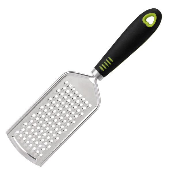 uxcell Cheese Grater Stainless Steel Cheese Grater with Handle Handheld Cheese Grater for Parmesan Cheese Vegetables Lemon Chocolate Garlic Ginger