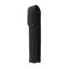 Stone Leather Single Pen Case - Black